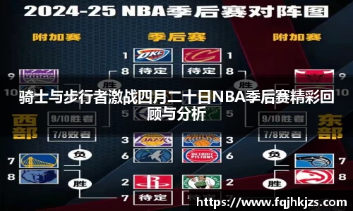zoty中欧骑士与步行者激战四月二十日NBA季后赛精彩回顾与分析